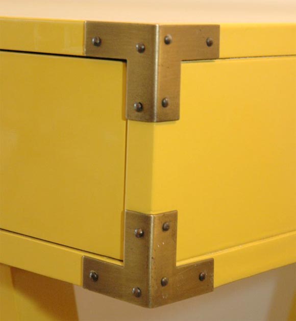 Yellow Campaign Desk 2